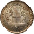 Italian States: Genoa. 4 Lira, 1795 NGC MS65