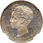 Spain. Peseta, 1896 (96)-PGV NGC MS64