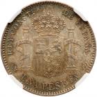 Spain. Peseta, 1900 (00)-SMV NGC MS65 - 2