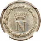 Italian States: Kingdom of Italy. 10 Centesimi, 1813-M NGC MS65