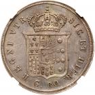 Italian States: Naples. 60 Grana, 1856 NGC MS64 - 2