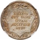 Italian States: Papal/Roman States. Testone, 1685 NGC MS66 - 2