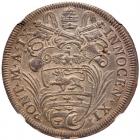 Italian States: Papal/Roman States. Testone, 1685 NGC MS65