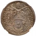 Italian States: Papal/Roman States. Half Piastra, (1708) NGC MS64