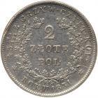 Poland. 2 Zlote, 1831-KG AU58