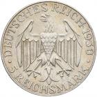 Germany. 5 Reichsmark, 1930-J EF - 2