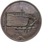 Sweden. Royal Couple Visit to The Falun Mines Bronze Medal, 1755 EF - 2