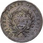 1793 S-8 R3- Wreath Cent, Vine & Bars Edge PCGS graded AU50 - 2