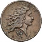 1793 S-9 R2 Wreath Cent, Vine & Bars Edge<B> PCGS graded VF35</B>