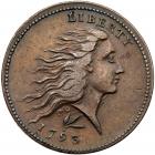 1793 S-11b R4 Wreath Cent with Lettered <B>Edge PCGS graded XF45, CAC Approved</B>