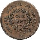 1793 S-11b R4 Wreath Cent with Lettered <B>Edge PCGS graded XF45, CAC Approved</B> - 2