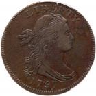 1797 S-120a R3 Reverse of 1795, Plain Edge PCGS graded XF40