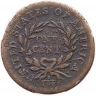 1793 S-10 R4 Wreath Cent, Vine & Bars Edge PCGS Genuine, VG Details Environmental Damage - 2