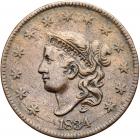 1834 N-5 R5 Large Date & Stars, Medium Letters VF20