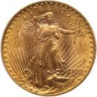 1908 $20 St. Gaudens. Motto PCGS MS62