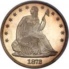 1872 Liberty Seated 50C PCGS PF66 CAM - 2