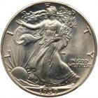 1939 Liberty Walking 50C PCGS MS64