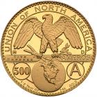 2007 500 Ameros gold coin (private issue) - 2