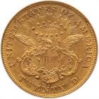 1873-S $20 Liberty. Closed 3 PCGS AU53 - 2