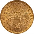 1874-S $20 Liberty NGC AU55 - 2