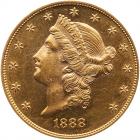 1888 $20 Liberty ANACS MS60