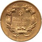 1855 $3 Gold - 2