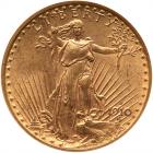 1910-D $20 St. Gaudens NGC MS63