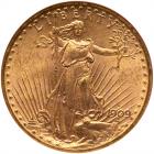 1909-S $20 St. Gaudens NGC MS63