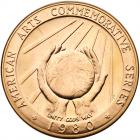 1980 Marian Anderson gold medal - 2