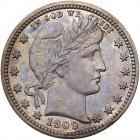 1909 Barber 25C PCGS Proof 62