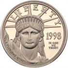 1998-W $100 American Platinum Eagle