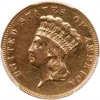 1874 $3 Gold