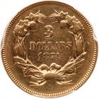 1874 $3 Gold - 2