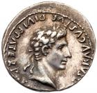 Augustus. Silver Denarius (3.65 g), 27 BC-AD 14 EF