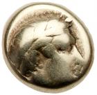 Lesbos, Mytilene. Electrum Hekte (2.42 g), ca. 454-428/7 BC Fine