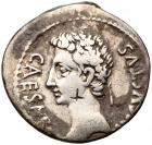 Augustus. Silver Denarius (3.55 g), 27 BC-AD 14 Fine