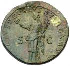 Trajan. AE Sestertius (25.02 g), AD 98-117 VF - 2