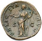 Antoninus Pius. AE Sestertius (25.15 g), AD 138-161 Choice VF - 2