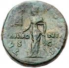 Aelius. AE Sestertius (26.53 g), Caesar, AD 136-138 VF - 2