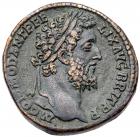 Commodus. AE Sestertius (21.39 g), AD 177-192 VF