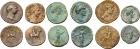 6-piece lot of Roman Bronze issues