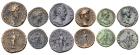 6-piece lot of Roman Bronze issues