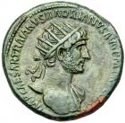 Hadrian. AE Dupondius (12.79 g), AD 117-138 Choice VF