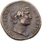 Hadrian. AE Sestertius (26.91 g), AD 117-138 VF