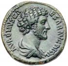 Marcus Aurelius. AE Sestertius (25.58 g), as Caesar, AD 138-161 Choice VF