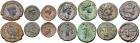 7-piece lot of Roman Billon and Bronze issues