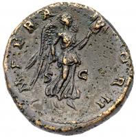 Antoninus Pius. Ã As (26.49 g), AD 138-161 Choice VF - 2