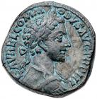 Commodus. AE Sestertius (23.82 g), AD 177-192 VF