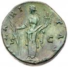 Marcus Aurelius. AE Sestertius (27.88 g), as Caesar, AD 138-161 Choice VF - 2