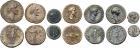 7-piece lot of Roman Bronze issues